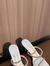 Caovilla Rhinestone Chandeliers Mules