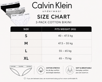 Women’s Cotton Stretch Bikini Briefs 3-Pack