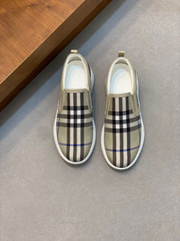 Vintage Check Slip-On Sneakers