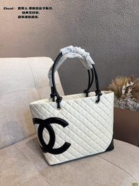 Cambon Ligne Tote Bag Calfskin