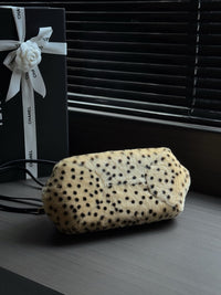 26A Pony Hair Clutch with Strap