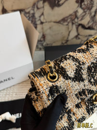 Leopard Mini Flap Bag