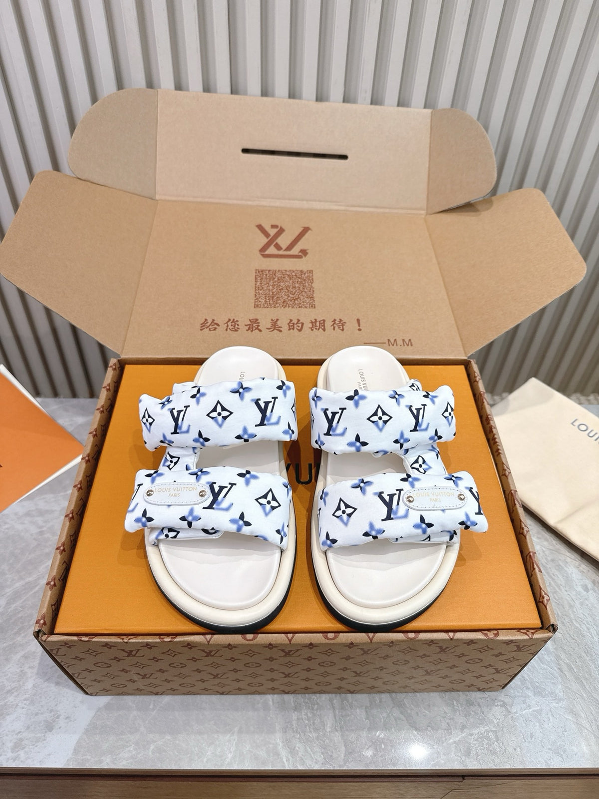 Monogram Comfort Slides