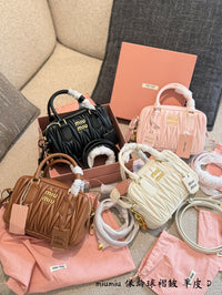 Matelassé Nappa Leather Arcadie Bag