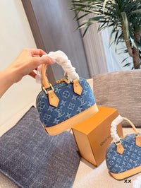 Alma BB Monogram Denim