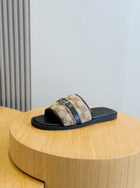 Monogram Slide Sandals