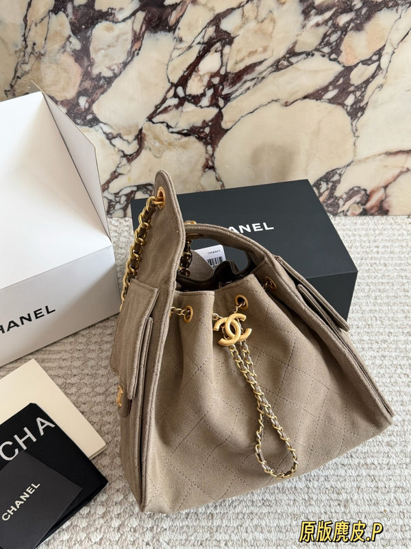 25 Bag Suede Calfskin