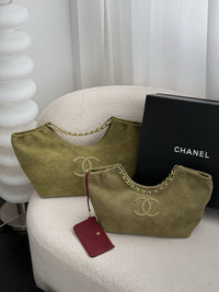26C Suede Shopping Tote