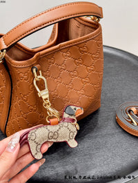 Emblem Small Bucket Bag