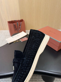 Suede Loafers