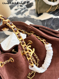 Suede Hobo Bag