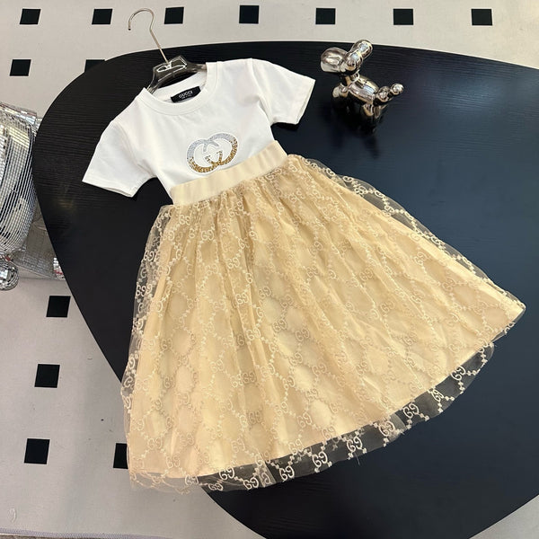 Tulle Skirt Set