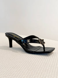 Camellia Thong Mules