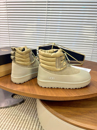 Classic Mini Lace-Up Weather Boots