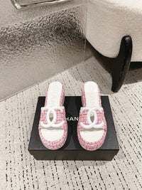 Platform Slide Sandals