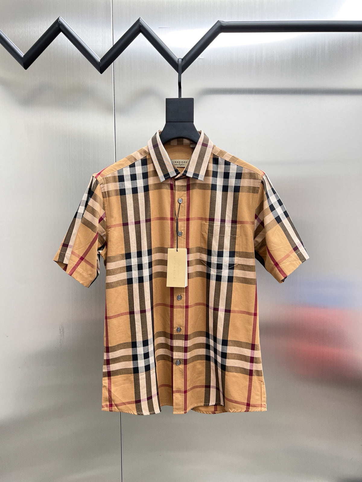 Check Cotton Shirt
