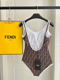 Logo One Piece Swimsuit
