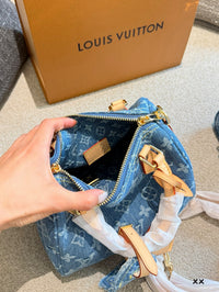 Nano Speedy Monogram Denim
