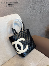 Cambon Ligne Tote Calfskin