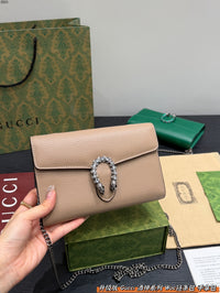 Dionysus Leather WOC Chain Bag