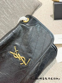 Niki Leather Bag Black