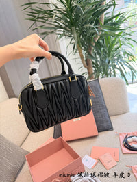 Matelassé Nappa Leather Arcadie Bag