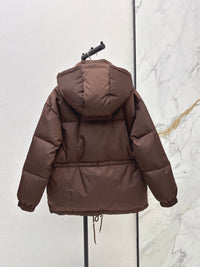 26S Re-Nylon Hooded Down Jacket