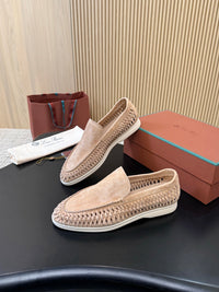 Suede Loafers