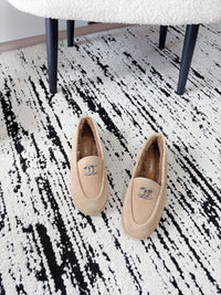 26S Shearling Loafers