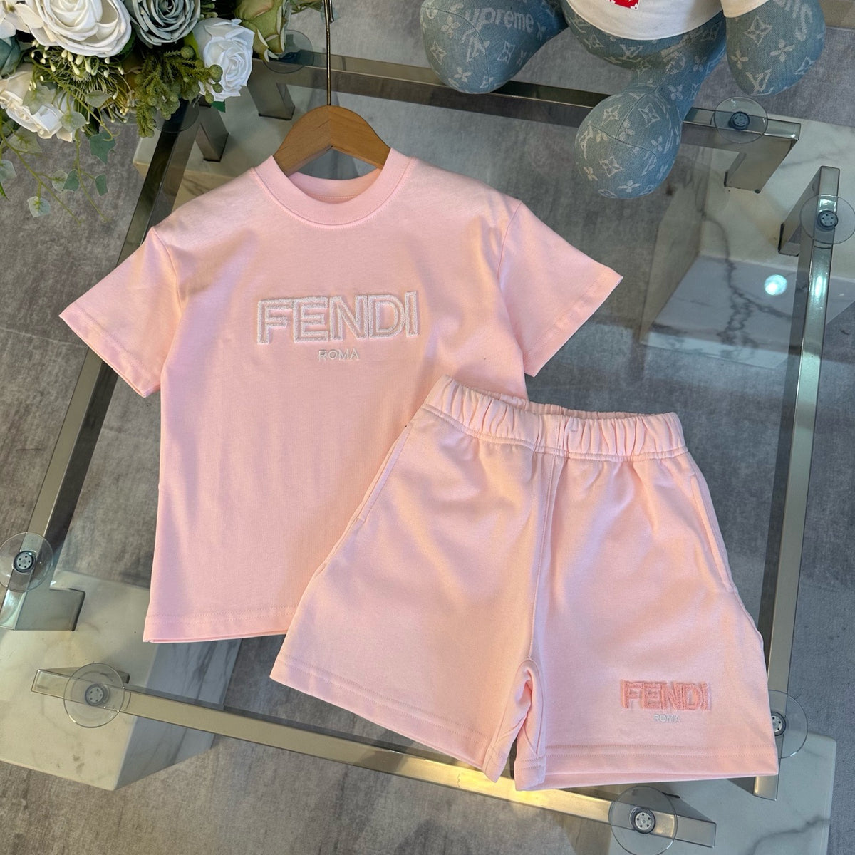 Logo T-Shirt & Shorts Set