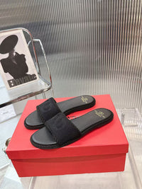 VLogo Espadrille Slides