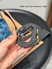 Denim Signature Bucket Bag
