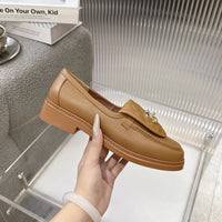 Quilted Leather Loafers