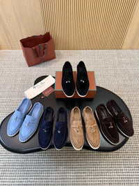 Suede Loafers