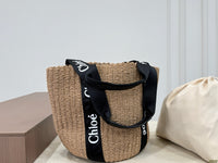 Woody Raffia Bag