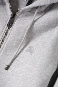 Check Zip Hoodie