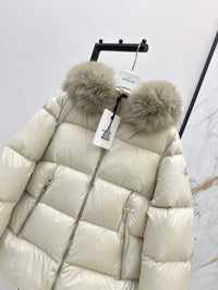 26S Laichefur Shearling-Trimmed Short Down Jacket