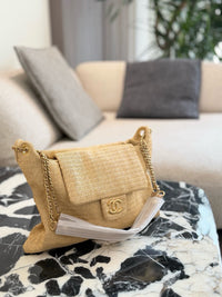 22 Raffia Shoulder Bag