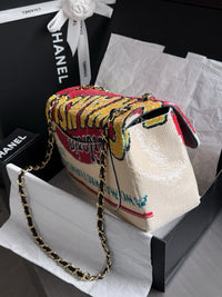 Tonight or Never Maxi Flap Bag