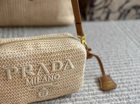 Natural Crochet Brique Bag