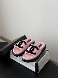 26K Plush Slide Sandals