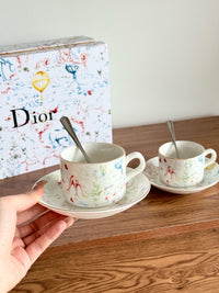 Maison Cabinet de Curiosités Porcelain Coffee Cup & Saucer Set