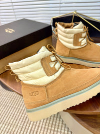 Classic Mini Lace-Up Weather Boots