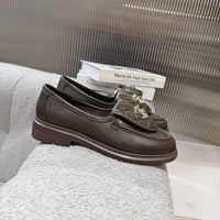 Quilted Leather Loafers