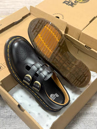 Double Buckle T-Bar Shoes