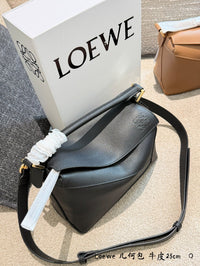 Leather Puzzle Edge Bag