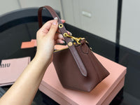 Nappa Leather Pouch Bag