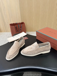 Suede Loafers
