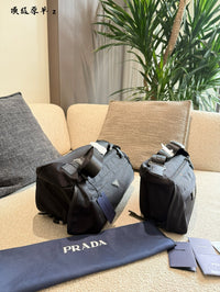 Re-Nylon Saffiano Leather Shoulder Bag