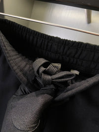 Check-Stripe Slim Sweatpants